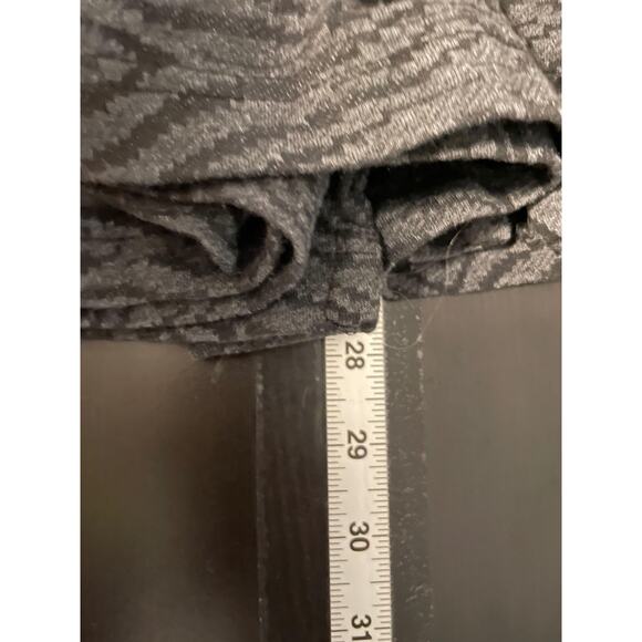 John Varvatos Shirt Mens Large Black Gray Zebra Print Short Sleeve Button Front - Picture 5 of 6